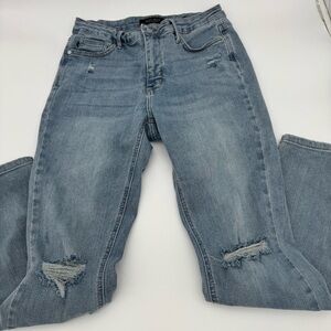 Judy Blue Distressed Skinny Jeans Women’s Size 9/29 Light Wash